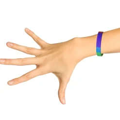 Outlet Windy City Novelties Rainbow Silicone Bracelets