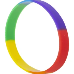 Outlet Windy City Novelties Rainbow Silicone Bracelets
