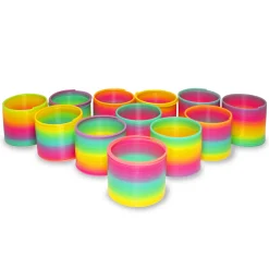 Clearance Windy City Novelties Rainbow 3" Spring Toys