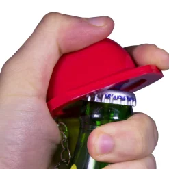 Sale Windy City Novelties Construction Hat Bottle Opener Keychains Red