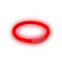 Outlet Windy City Novelties Glow 8" Bracelets Red