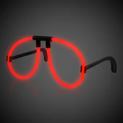 Best Windy City Novelties Glow Eyeglasses Red