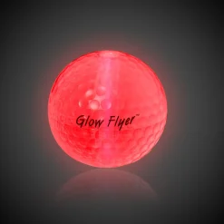 Clearance Windy City Novelties Red Glow Flyer Golf Ball
