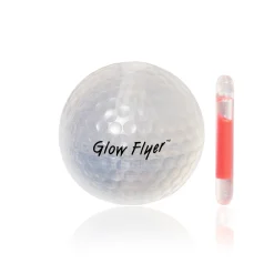 Clearance Windy City Novelties Red Glow Flyer Golf Ball
