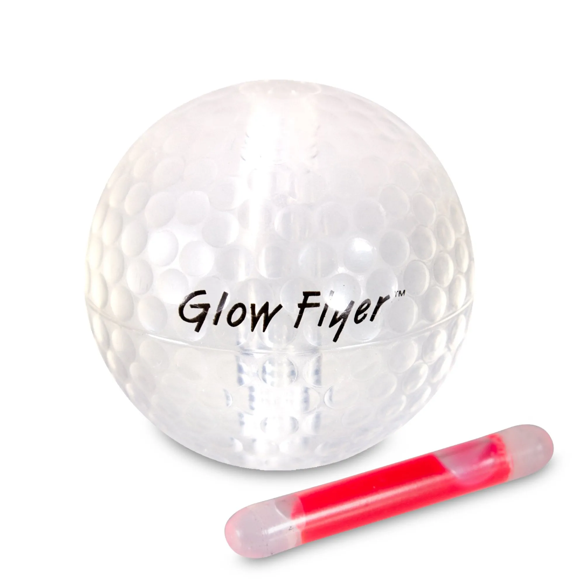 Hot Windy City Novelties Glow Flyer Golf Ball Red