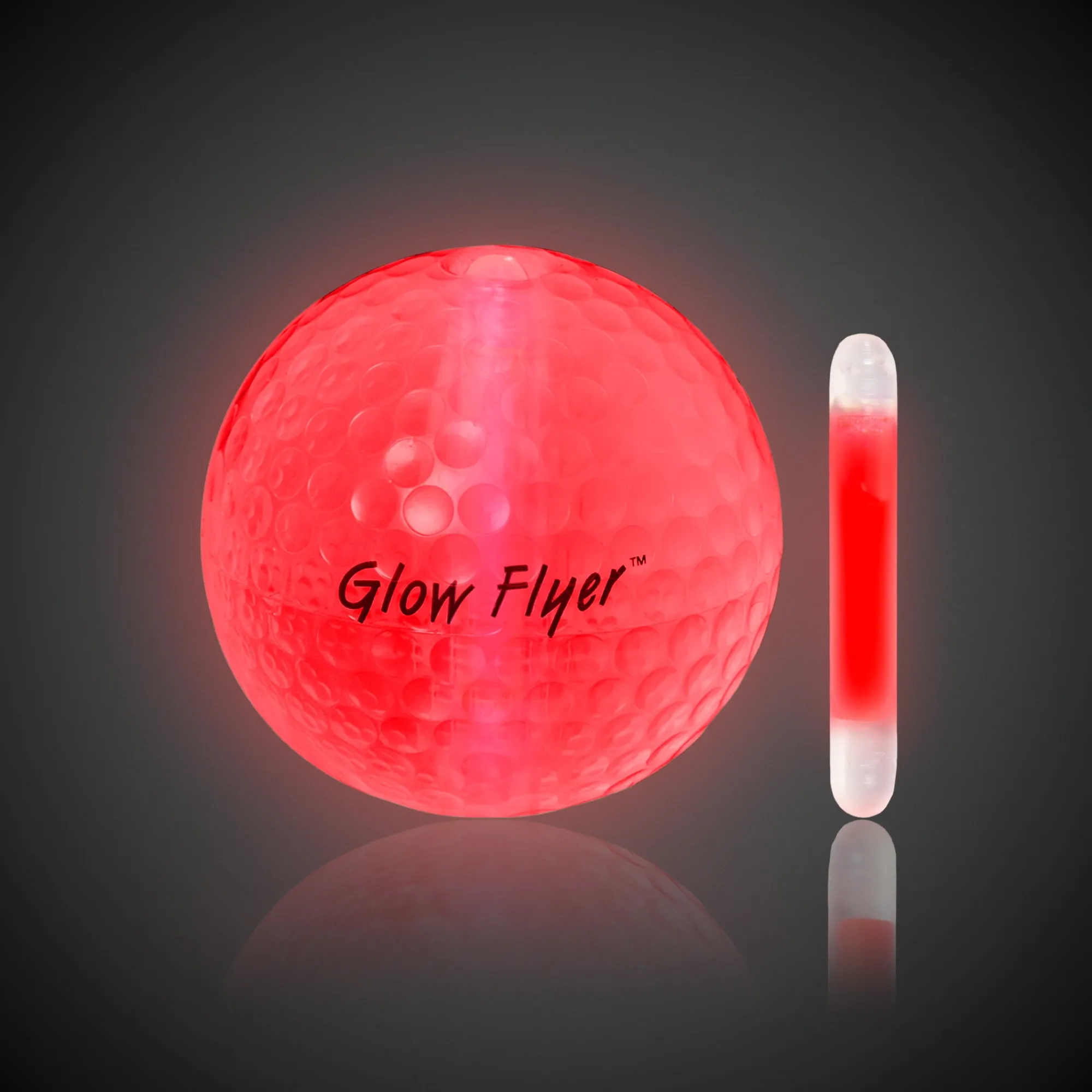 Discount Windy City Novelties Glow Stick For Glow Flyer Golf Ball Red