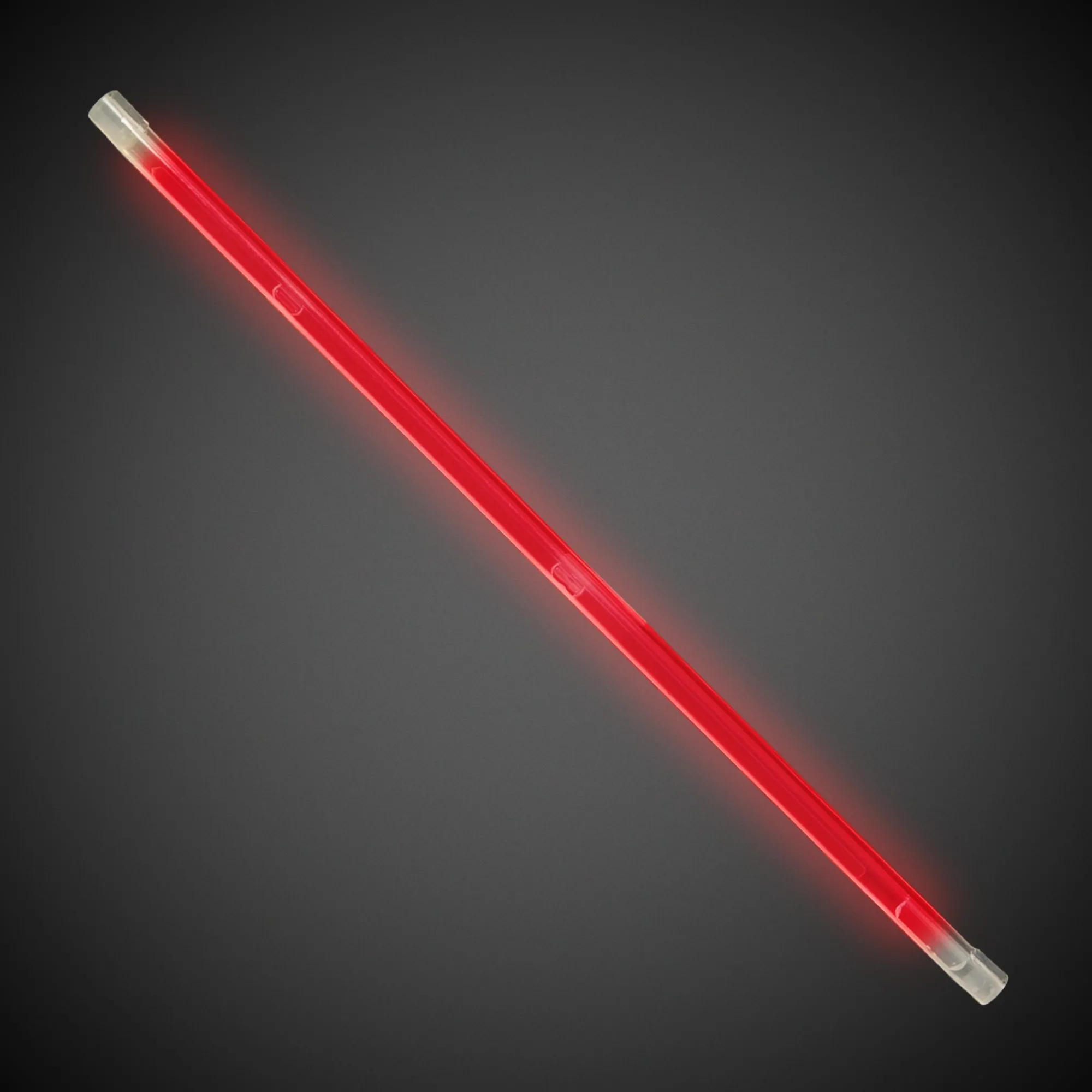 Outlet Windy City Novelties 9" Glow Straws Red
