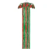 New Windy City Novelties Red & Green Metallic Column Decoration