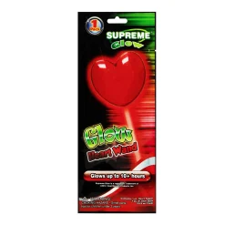 New Windy City Novelties Red Heart Shaped Glow Stick