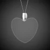 Windy City Novelties Red LED Heart Pendant Necklace