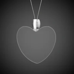 Windy City Novelties Red LED Heart Pendant Necklace