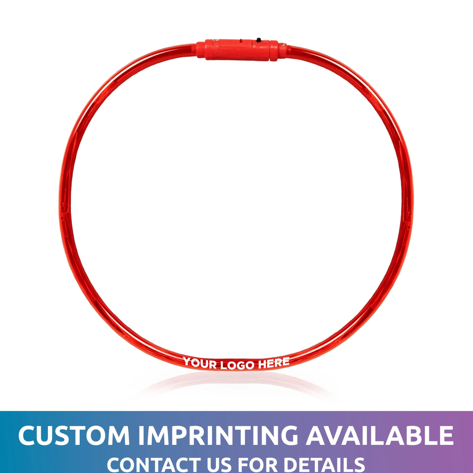 Windy City Novelties LED 27" Necklace Red
