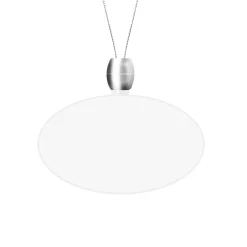Outlet Windy City Novelties LED Oval Pendant Necklaces Red