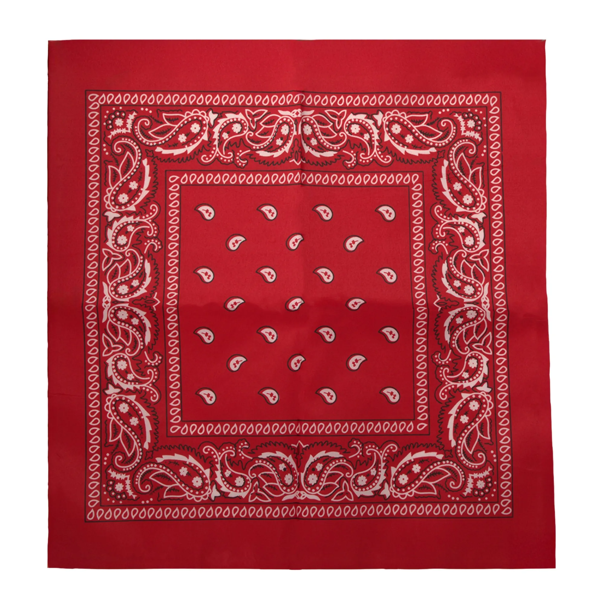 Discount Windy City Novelties Red 21" Paisley Bandanas