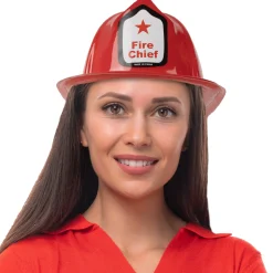 Online Windy City Novelties Red Plastic Fire Helmets