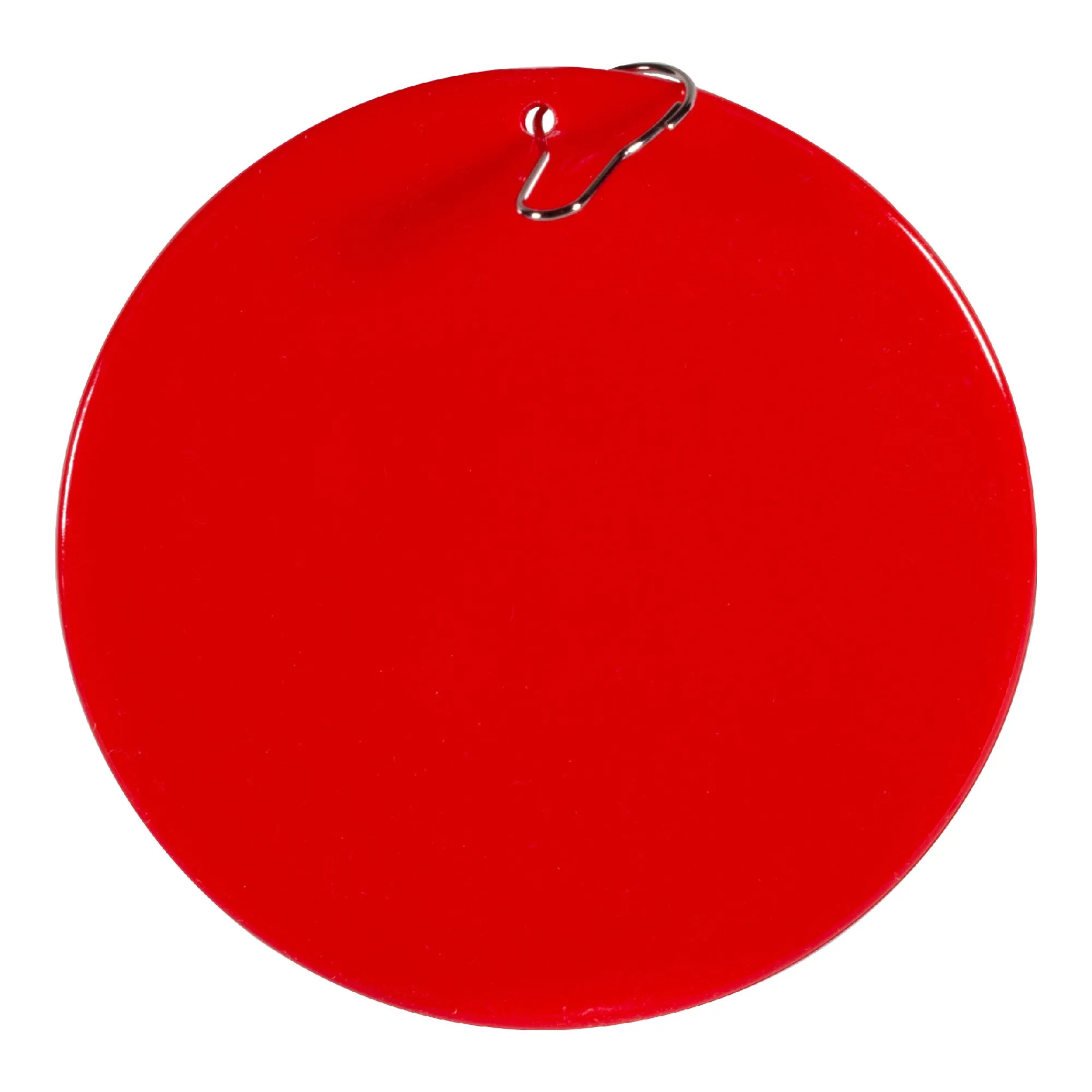 Windy City Novelties Red Plastic 2 1/2" Medallion
