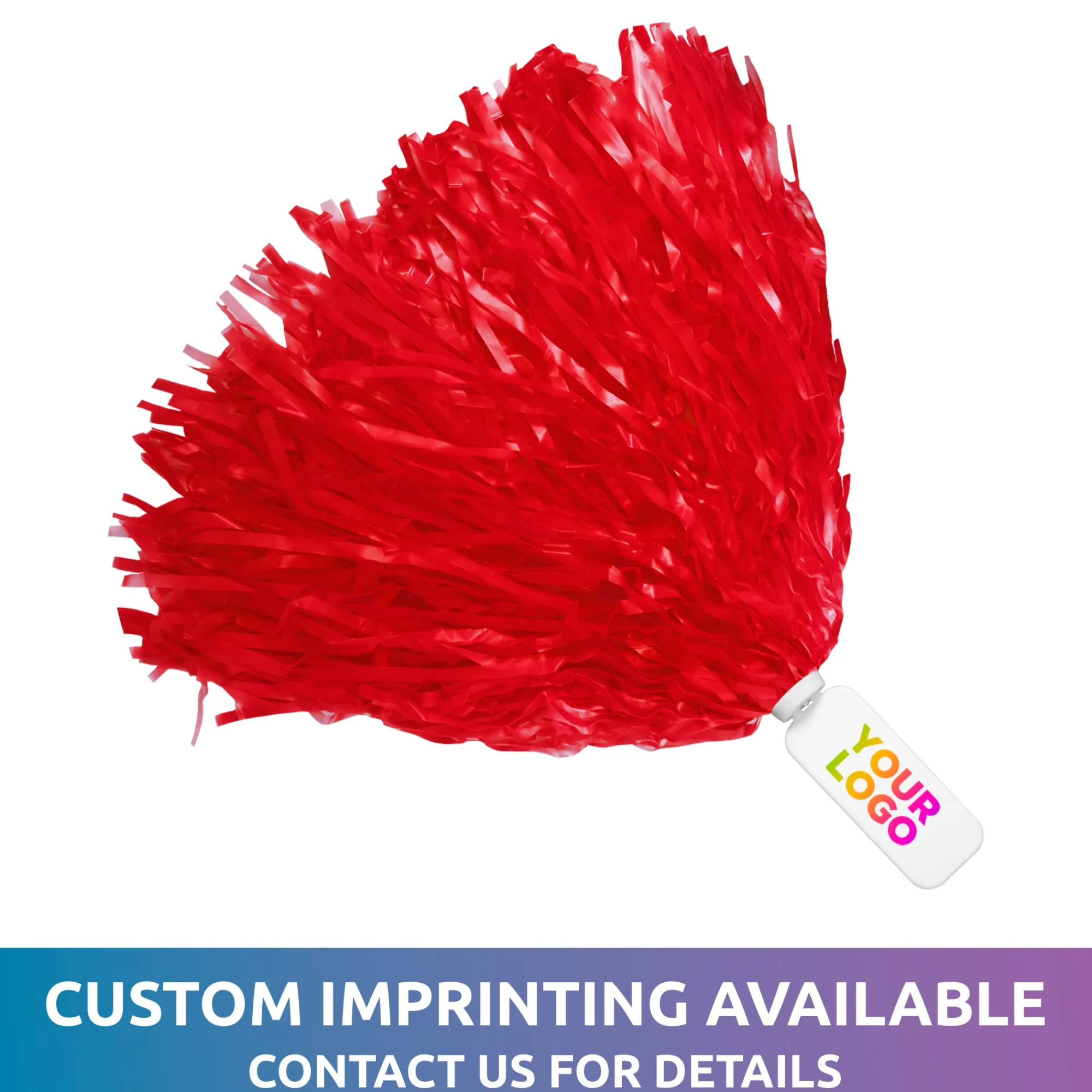 Hot Windy City Novelties Pom Poms Red