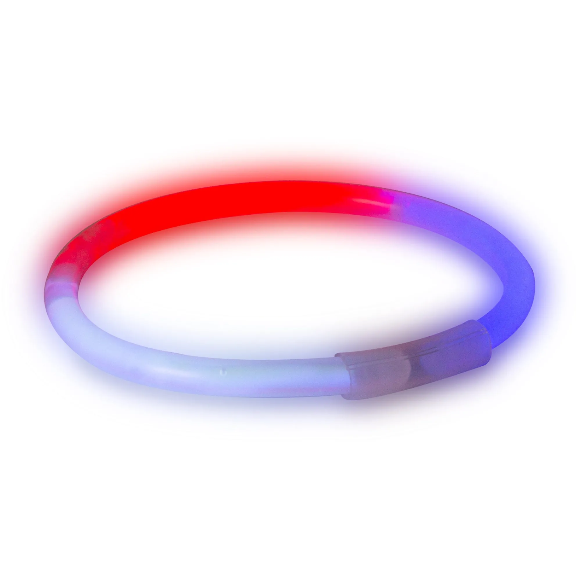 New Windy City Novelties Red, White, and Blue 8" Glow Bracelets