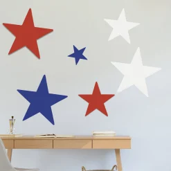Discount Windy City Novelties Red, White and Blue Star Cutouts