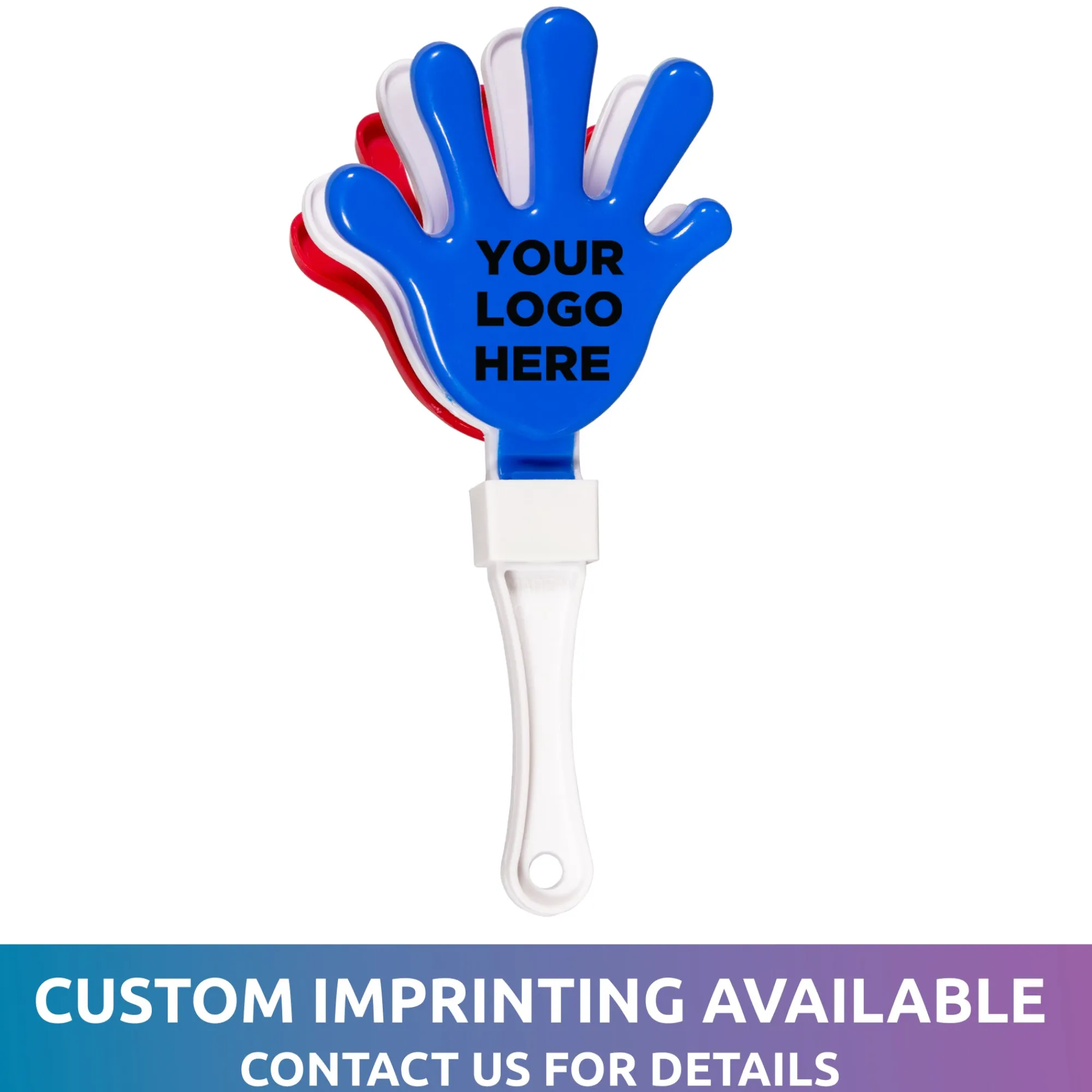 Discount Windy City Novelties Red, White & Blue Hand Clappers