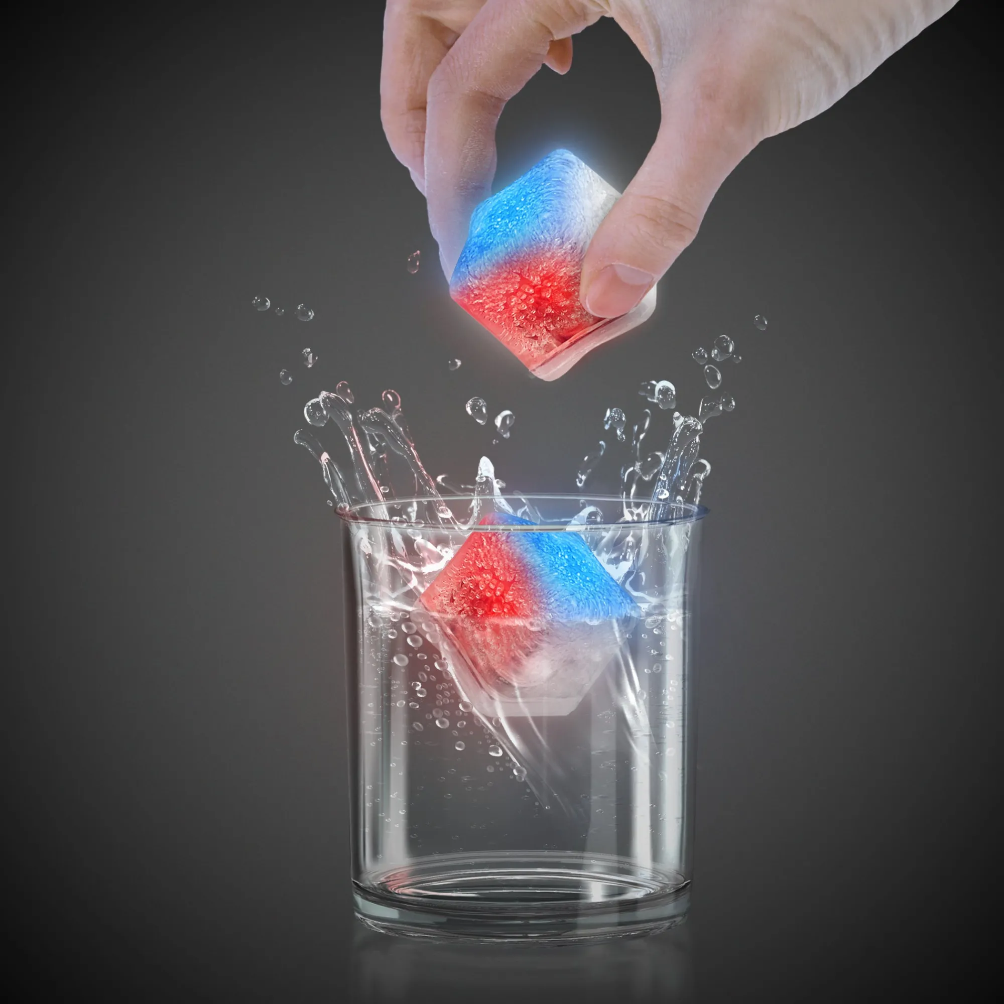 Outlet Windy City Novelties Red, White & Blue LED Ice Cubes Red/White/Blue