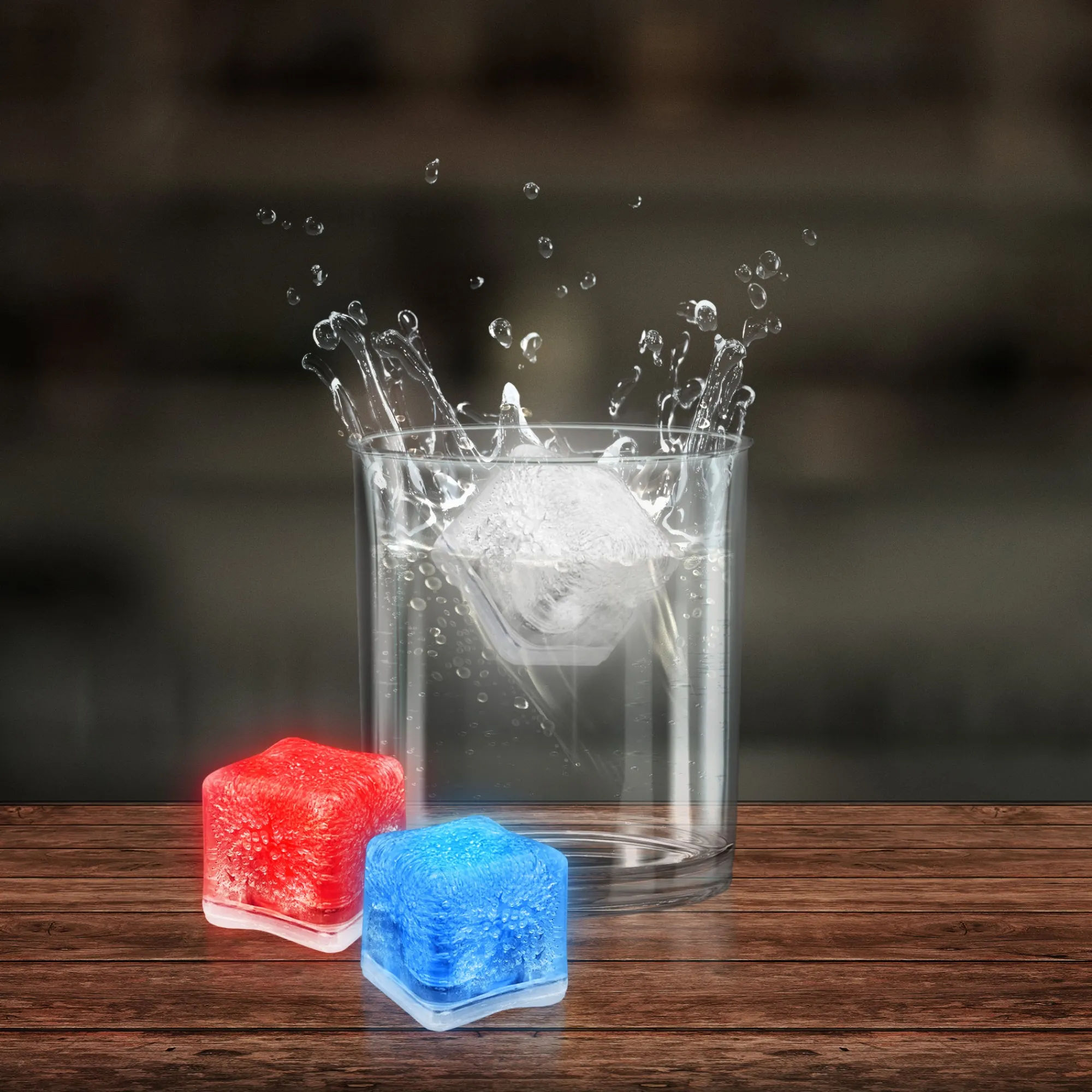 Outlet Windy City Novelties Red, White & Blue LED Ice Cubes Red/White/Blue