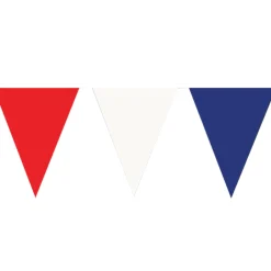 Discount Windy City Novelties Red, White & Blue 30' Pennant Banner