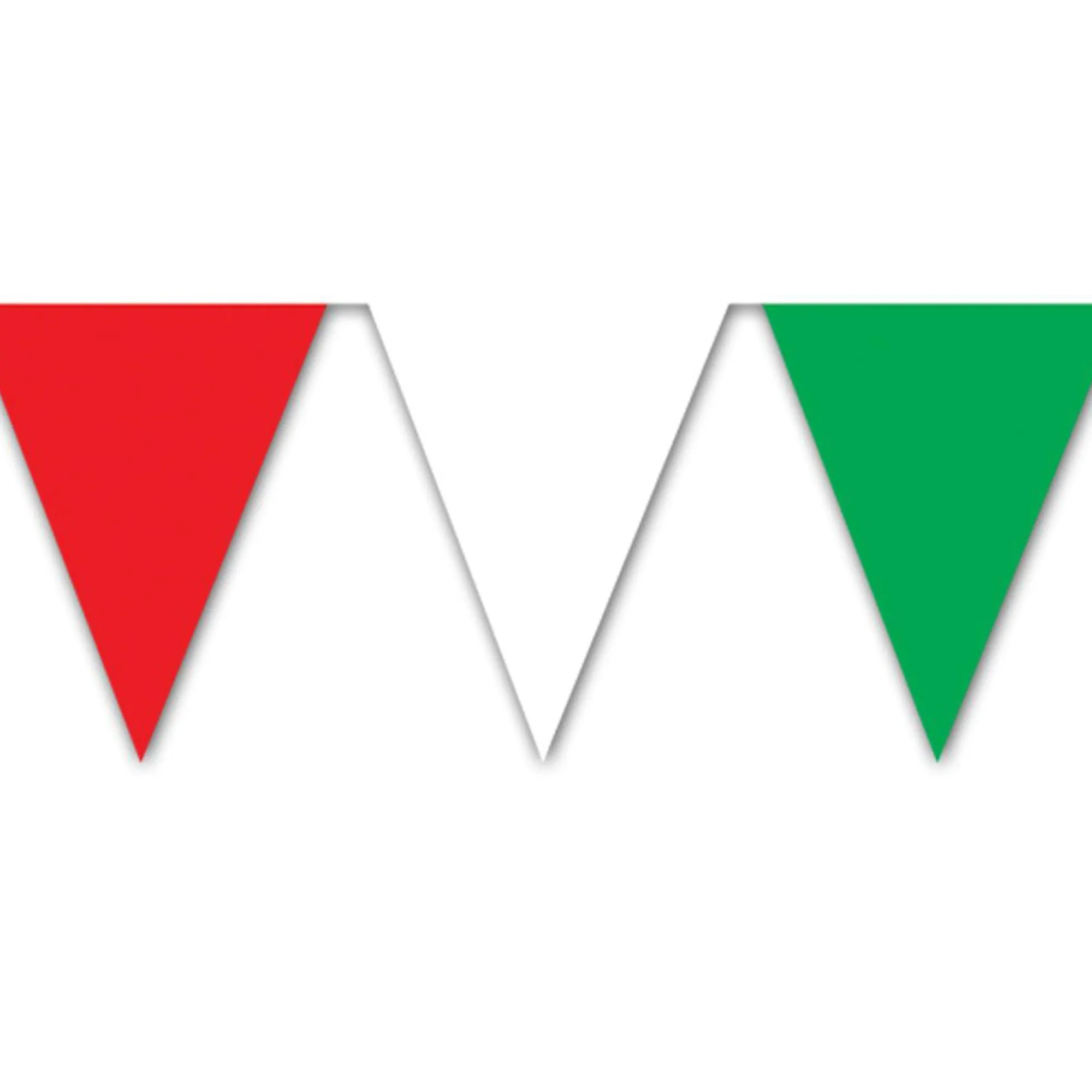 Outlet Windy City Novelties Red, White & Green Pennant Banner
