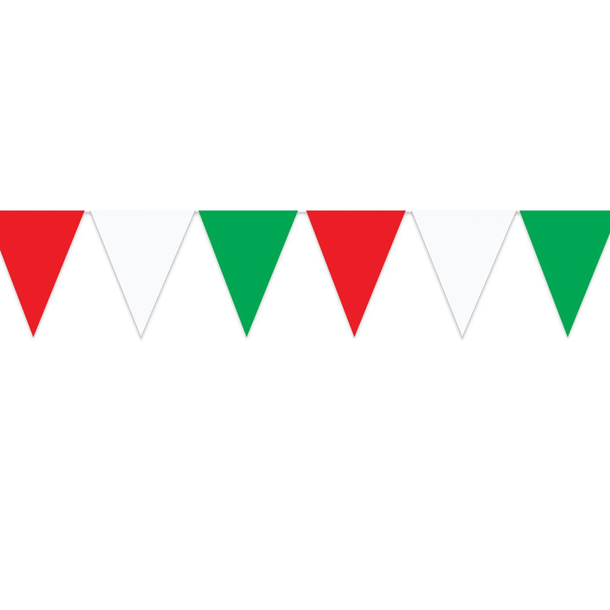 Outlet Windy City Novelties Red, White & Green Pennant Banner