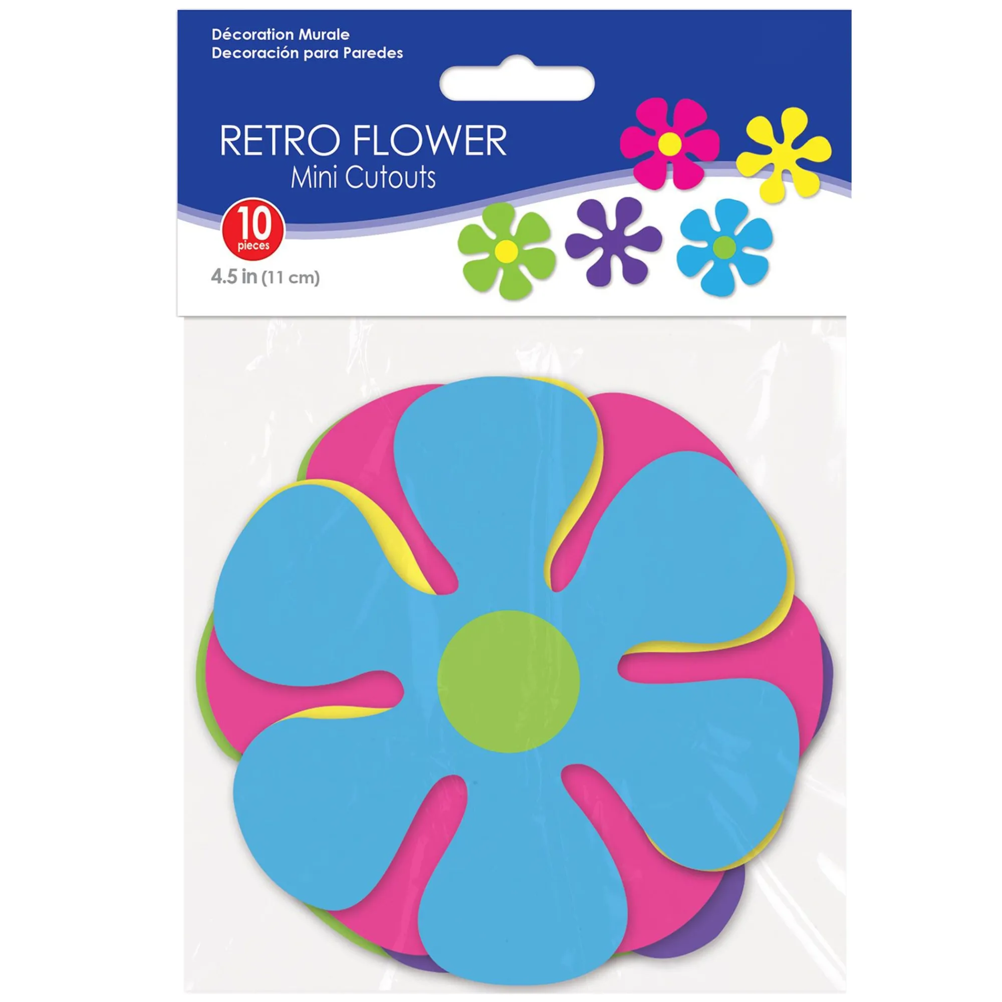 Discount Windy City Novelties Retro Flower Mini Cutouts