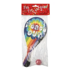 Clearance Windy City Novelties Retro Peace Out Paddle Balls