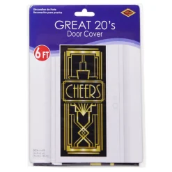 Sale Windy City Novelties Roaring 20's Art Deco Door Cover