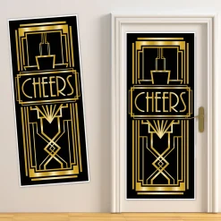 Sale Windy City Novelties Roaring 20's Art Deco Door Cover