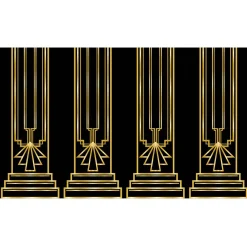 Sale Windy City Novelties Roaring 20's Art Deco Room Roll