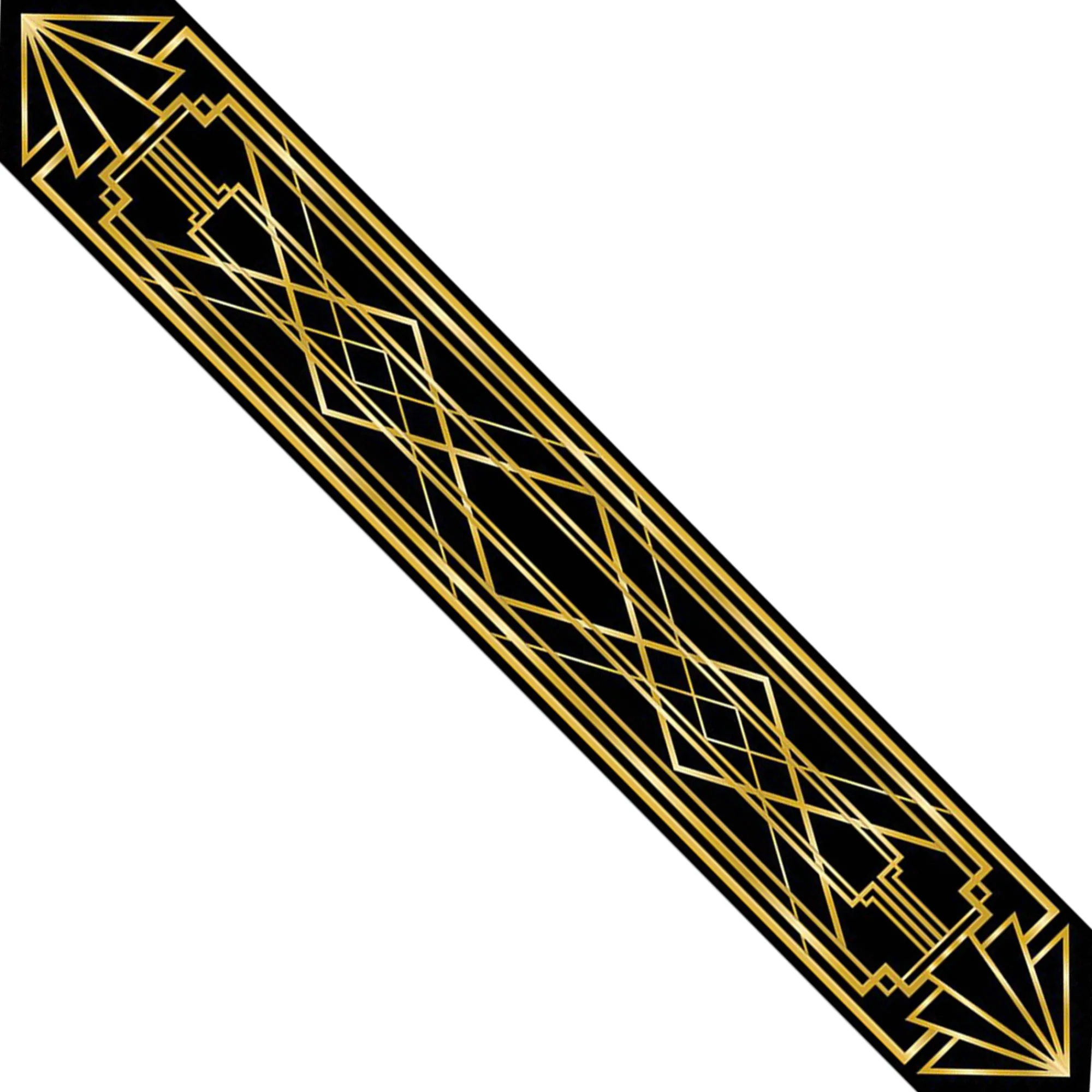 Hot Windy City Novelties Roaring 20's Art Deco Table Runner