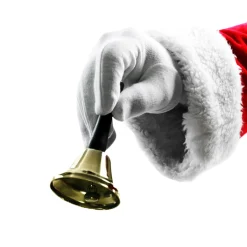 Clearance Windy City Novelties Santa Hand Bell