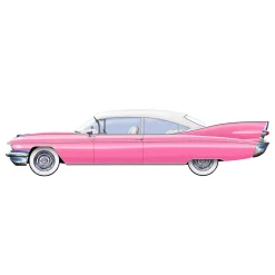 Hot Windy City Novelties 50s Classic Car Decoration