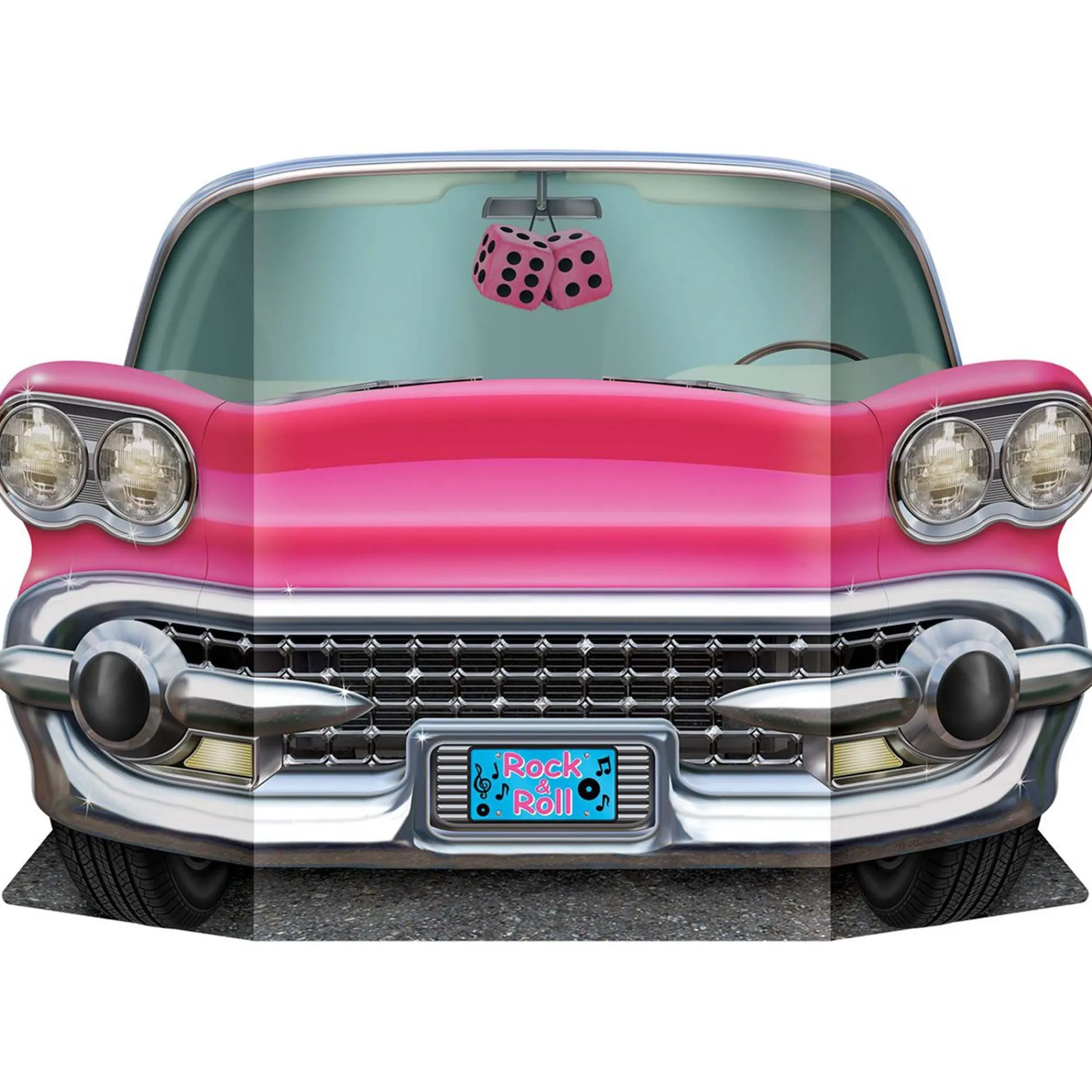 Hot Windy City Novelties 50s Classic Car Photo Prop