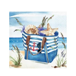 Sale Windy City Novelties Seaside Summer Beverage Napkins