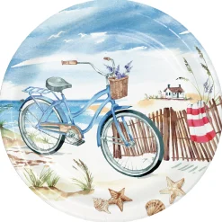 Windy City Novelties Seaside Summer 9" Plates