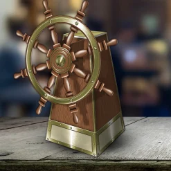Online Windy City Novelties Ship's Helm Centerpiece