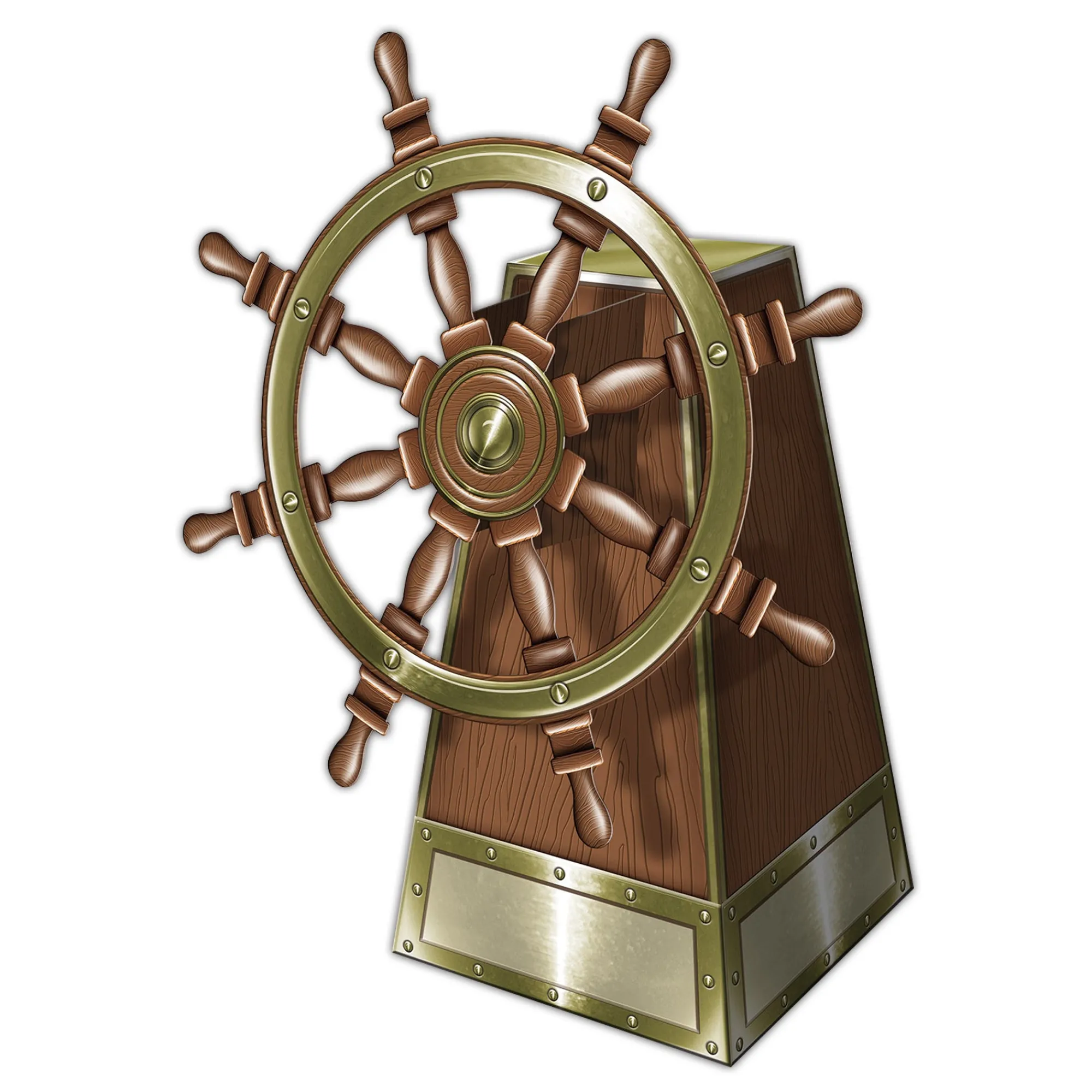 Online Windy City Novelties Ship's Helm Centerpiece