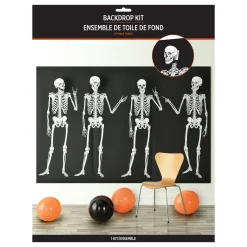 Best Windy City Novelties Skeletons Backdrop