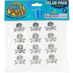 New Windy City Novelties Skull & Crossbones Rings