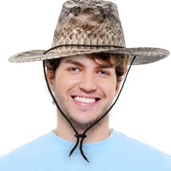New Windy City Novelties Snakeskin Cowboy Hat