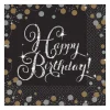 Best Windy City Novelties Sparkling Birthday Lunch Napkins