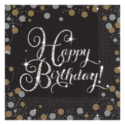 Best Windy City Novelties Sparkling Birthday Lunch Napkins