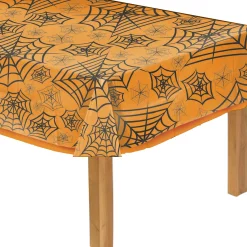 Discount Windy City Novelties Spider Web Clear Plastic Table Cover