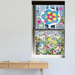 Windy City Novelties 60s Retro Window Clings