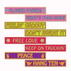 Clearance Windy City Novelties 60's Street Signs Cutouts